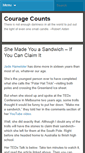 Mobile Screenshot of courage-counts.com